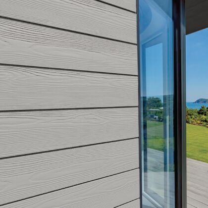 Image for Cedral Click Wood Fibre Cement Weatherboard Cladding - Premium 12mm x 186mm x 3.6m C05 Grey 118576