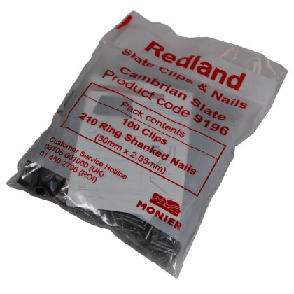 Image for Redland Cambrian Slate Clip & Nail (100 & 210) 9196