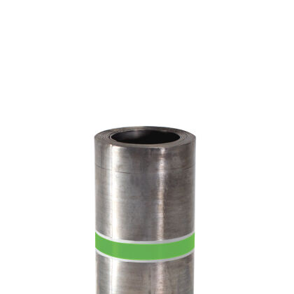 Image for 6m Code 3 210mm Roofing Lead Flashing Roll 8" (19kg, Green Strap)