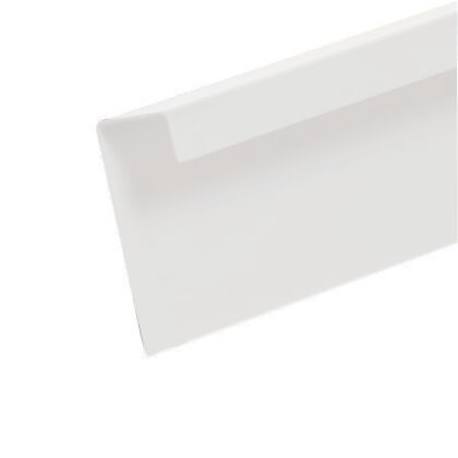 Image for Cedral Connection Profile 45/15/8 3m Aluminium C01 White 4031202