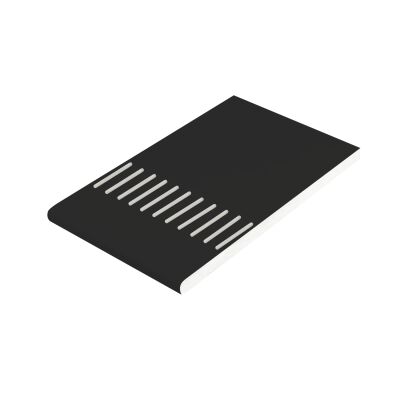 Image for Swish Summit Vented Soffit Black 225mm x 9mm x 5m C397Z