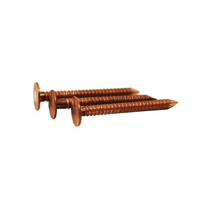 Image for Copper Nails Ring Shank - 25mm x 3.35mm - 1kg Bag Approx 450 per kg