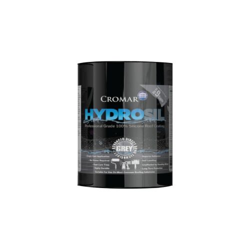 Image for Cromar HydroSil Liquid Silicone Roof Coating 5kg (3.78L)
