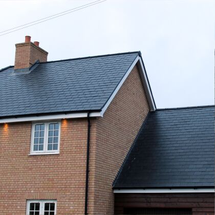 Image for Primera Natural Spanish Slate Estella A1 M1F Pre Holed 500mm x 250mm ( 20" x 10" )