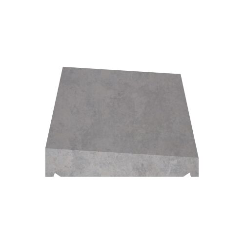 Image for Eurodec Once Weathered Coping Stone 305mm x 600mm - Grey Concrete
