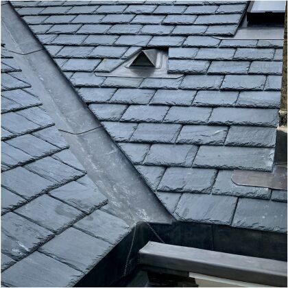 Image for Welsh Slate Ffestiniog County 7mm UnHoled Slate Half 500x450 20x18