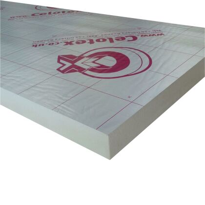 Image for Soprema ( Celotex ) 100mm PIR Pitched Roof Insulation Board 2400mm x 1200mmÂ GA4100